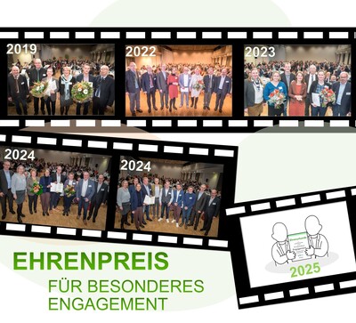 Collage aus Fotos der Arbeitnehmerpreisverleihungen 2022, 2023, 2024, 2023 (Fotos von Wolfgang Ehrecke) und 2019 (Foto von Thorsten Ritzmann) - © HaiYen Trinh Collage aus Fotos der Arbeitnehmerpreisverleihungen 2022, 2023, 2024, 2023 (Fotos von Wolfgang Ehrecke) und 2019 (Foto von Thorsten Ritzmann)