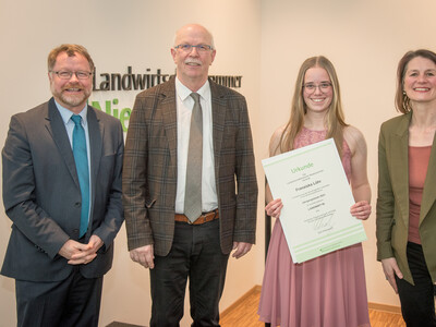 Ehrung der Jahrgangsbesten in der Aus- und Fortbildung am 21.02.2024 in Hannover.