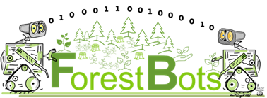 Projekt-Logo Forest Bots - © Dr. Sebastian Bölsing Projekt-Logo Forest Bots