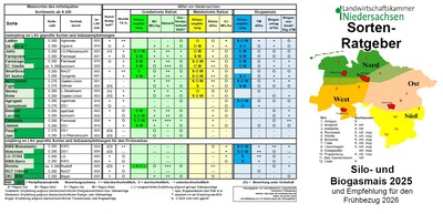 Sortenratgeber Silo- und Biogasmais 2025