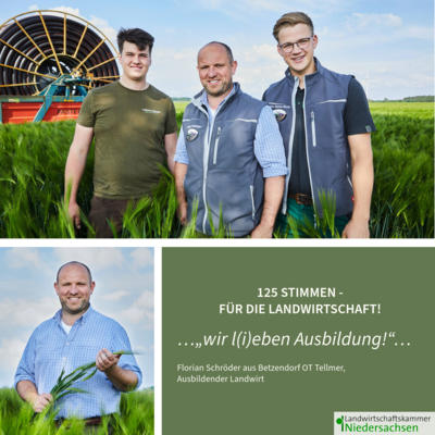 Florian Schröder - Ausbildender Landwirt