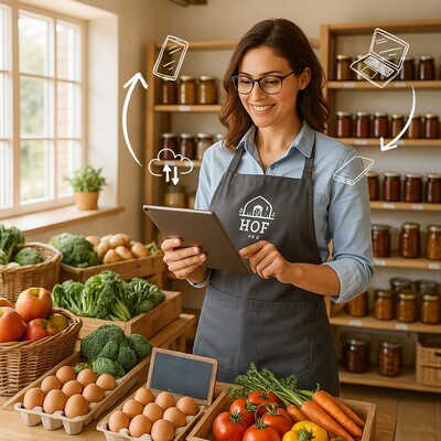 Digitalisierung in der Direktvermarktung - © Bild erstellt mit Hilfe von KI über Microsoft Copilot /media/media/54CE5059-DA2C-E2A4-C9E58EF80F5CF440.jpg