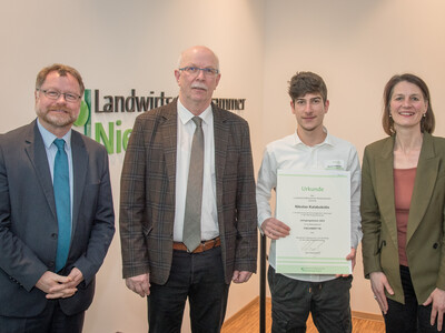 Ehrung der Jahrgangsbesten in der Aus- und Fortbildung am 21.02.2024 in Hannover.