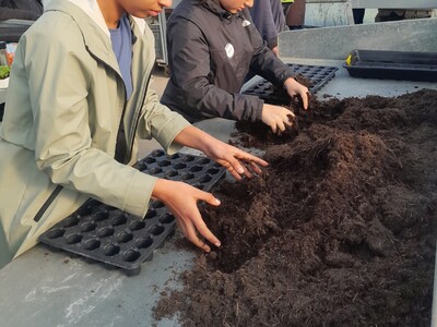 Zukunftstag 2025 im Gartenbau - © Christine Hahne Zukunftstag 2025 im Gartenbau