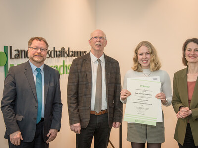 Ehrung der Jahrgangsbesten in der Aus- und Fortbildung am 21.02.2024 in Hannover.