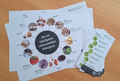 Neue Poster Allergene und Händehygiene - © Carina Keuter Neue Poster Allergene und Händehygiene