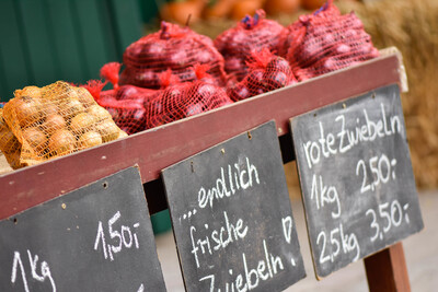 Vermarktung ab Hof. - © Andreas Teichler Berufsausbildung in der Landwirtschaft