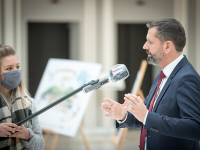 Pressekonferenz der Allianzpartner der Vereinbarung Der Niedersächsische Weg in Hannover: Am 29.10.2020 wurden die ausgehandelten Eckpfeiler für mehr Natur- und Artenschutz vorgestellt und diese erneut mit einer Unterschrift bekräftigt.