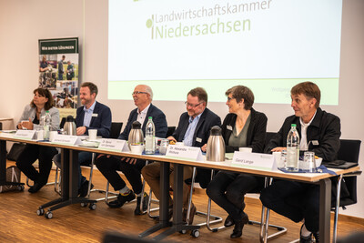 Ernte-Pressekonferenz der Landwirtschaftskammer Niedersachsen am 05.09.2024 in Hannover.