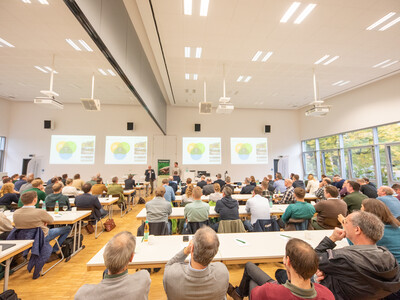 140 Besucherinnen und Besucher kamen zur 14. Beraterhochschultagung der Landwirtschaftskammer Niedersachsen am 21.10.2024 in der Hochschule Osnabrück.