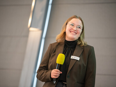 Marlen Stelter vom Agrarausschuss der Niedersächsischen Landjugend