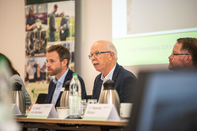 Ernte-Pressekonferenz der Landwirtschaftskammer Niedersachsen am 05.09.2024 in Hannover.