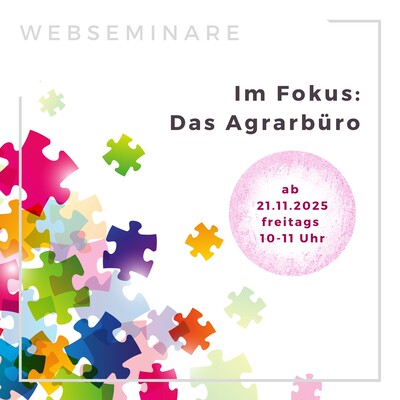 Wir starten wieder unsere Webseminare - © evgeniya_m/stock.adobe.com, bearbeitet durch LWK Niedersachsen Wir starten wieder unsere Webseminare