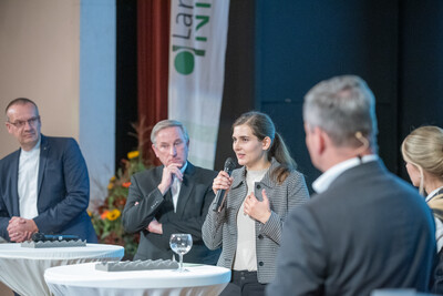 Podiumsdiskussion während des 22. Unternehmertags am 29.10.2024 in Cloppenburg