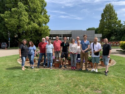 Körkommission am Standort der Lehr- und Versuchsanstalt Bad Zwischenahn - © Dr. Gerlinde Michaelis Körkommission am Standort der Lehr- und Versuchsanstalt Bad Zwischenahn