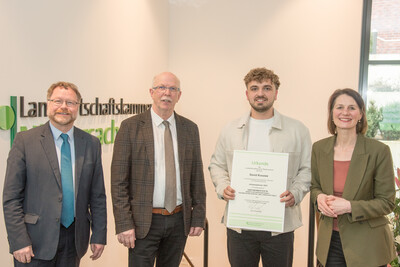 Ehrung der Jahrgangsbesten in der Aus- und Fortbildung am 21.02.2024 in Hannover.