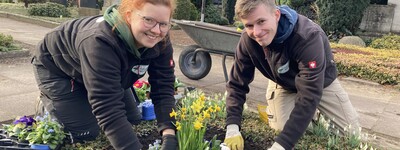 Aktivitäten im Friedhofsgartenbau