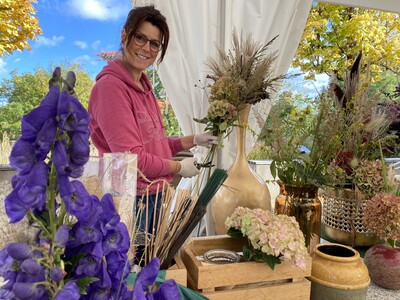 Floristik-Workshop im Park der Gärten mit Kerstin Wandscher