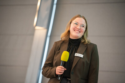 Marlen Stelter vom Agrarausschuss der Niedersächsischen Landjugend