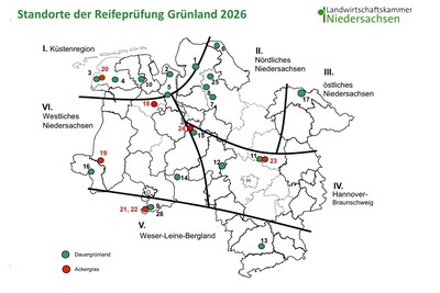 GRP Standorte 2026 aktuell - © Gerd Lange GRP Standorte 2026 aktuell