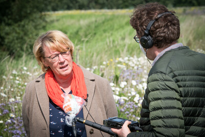 Unterzeichnung der Vereinbarung Der Niedersächsische Weg – Maßnahmenpaket für Natur-, Arten- und Gewässerschutz am 25.05.2020 in Wunstorf.