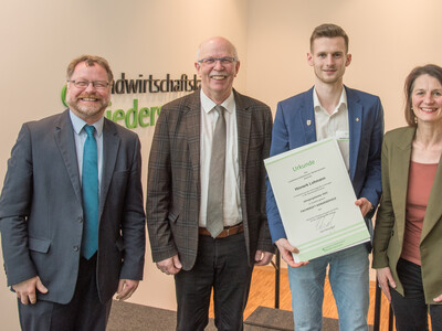 Ehrung der Jahrgangsbesten in der Aus- und Fortbildung am 21.02.2024 in Hannover.