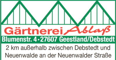 Logo, Gärtnerei Ablaß