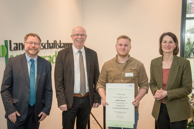 Ehrung der Jahrgangsbesten in der Aus- und Fortbildung am 21.02.2024 in Hannover.