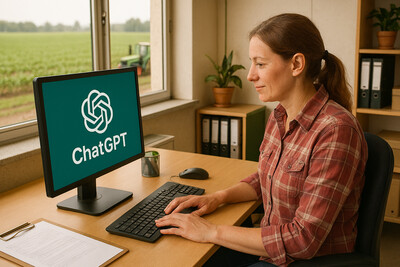 KI kann die Büroarbeit unterstützen - © Bild erstellt mit Hilfe von KI über Microsoft Copilot KI kann die Büroarbeit unterstützen