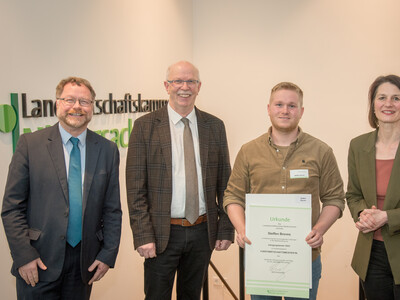 Ehrung der Jahrgangsbesten in der Aus- und Fortbildung am 21.02.2024 in Hannover.