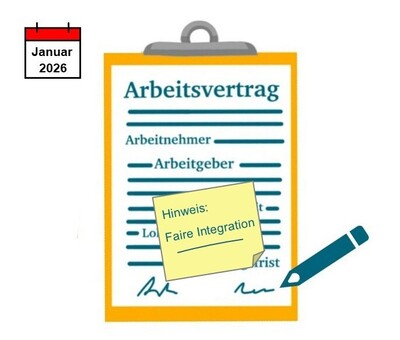 Hinweis Faire Integration - © HaiYen Trinh Hinweis Faire Integration