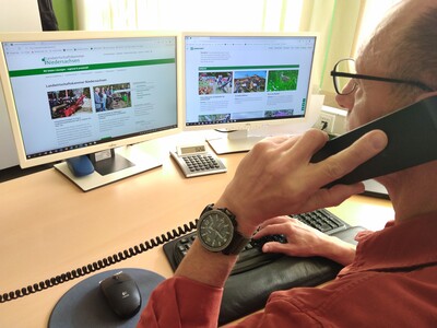 Büroarbeitsplatz - © Anne Dirking Büroarbeitsplatz