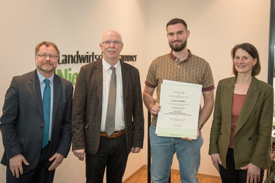 Ehrung der Jahrgangsbesten in der Aus- und Fortbildung am 21.02.2024 in Hannover.