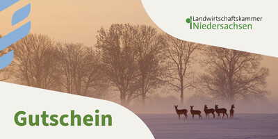 Seminar-Gutschein Motiv Winter - © LWK Niedersachsen Seminar-Gutschein Motiv Winter