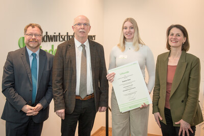 Ehrung der Jahrgangsbesten in der Aus- und Fortbildung am 21.02.2024 in Hannover.