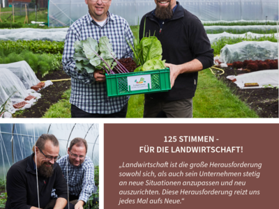 Dirk Plate und Dirk Ehlers - Gemüsegärtner im Nebenerwerb