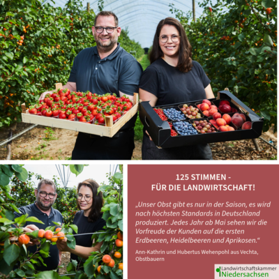 Hubertus und Ann-Kathrin Wehenpohl - Obstbauern